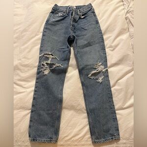 Agolde Light Blue “Fen” Denim Jeans- like new
